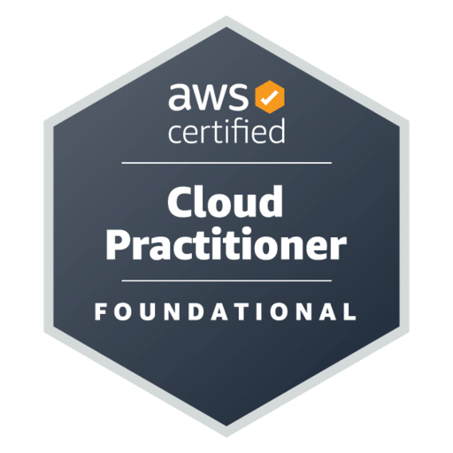 AWS Cloud Practitioner Certification Badge